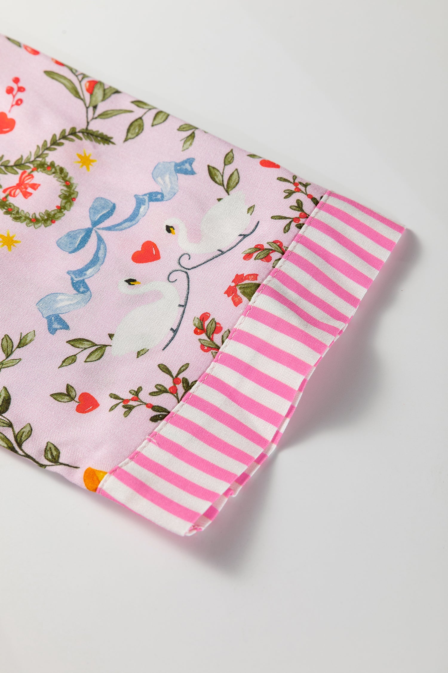 Pink Nutcracker Long Sleeve 2pcs Pajama Set