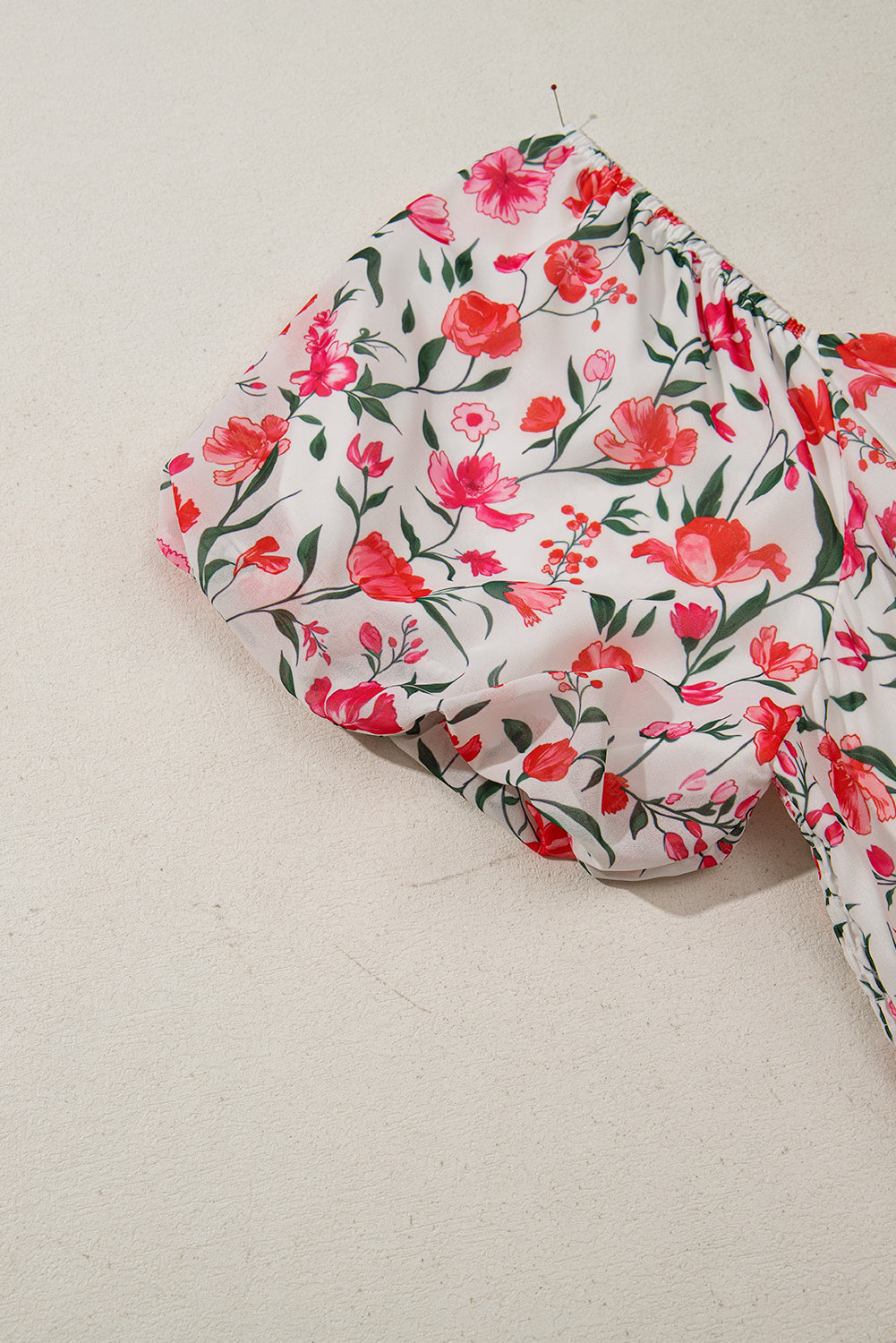 Pink  Floral Maxi Dress